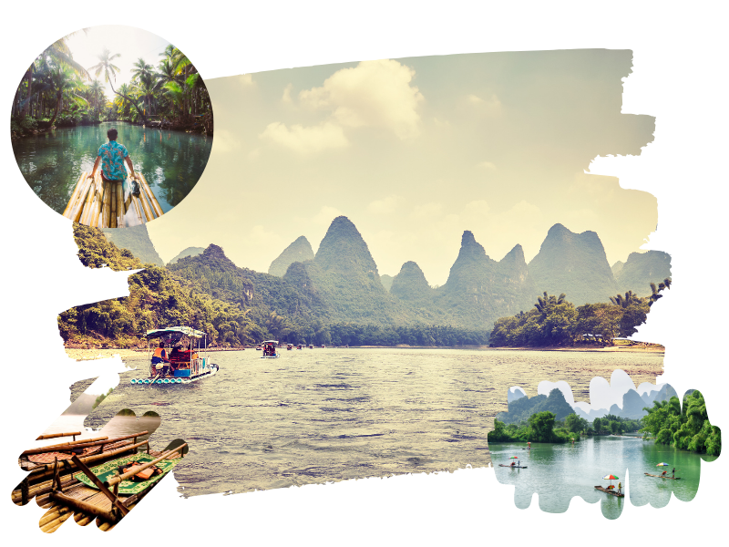 Khaolak Bamboo Raft half day trip